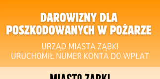 NA POMOC POSZKODOWANYM W POŻARZE