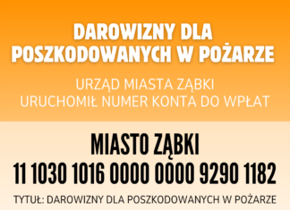 NA POMOC POSZKODOWANYM W POŻARZE