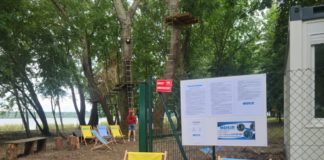 3 LIPCA ZOSTANIE OTWARTY PARK LINOWY NAD JEZIOREM TARNOBRZESKIM