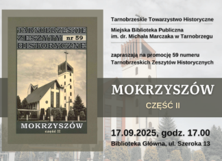 PROMOCJA TARNOBRZESKICH ZESZYTÓW HISTORYCZNYCH