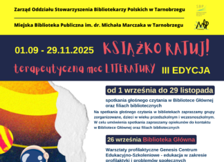 KSIĄŻKO RATUJ! TERAPEUTYCZNA MOC LITERATURY