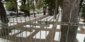 REMONT OGRODZENIA NA CMENTARZU WOJENNYM W TARNOBRZEGU