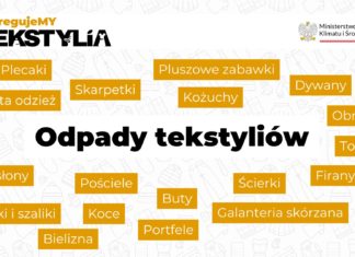 ODZIEŻ UŻYWANA NIE JEST ODPADEM – NADAJ JEJ DRUGIE ŻYCIE