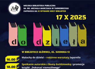 XI NOC BIBLIOTEK W MBP TARNOBRZEG
