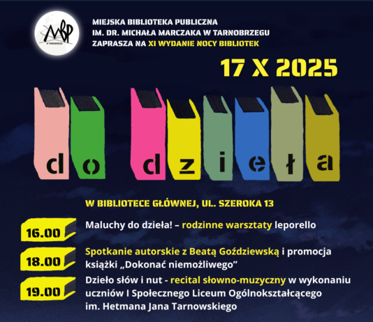 XI NOC BIBLIOTEK W MBP TARNOBRZEG