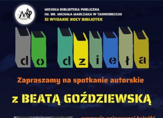 SPOTKANIE AUTORSKIE Z BEATĄ GOŹDZIEWSKĄ