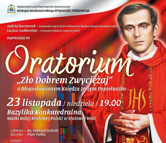 ORATORIUM “ZŁO DOBREM ZWYCIĘŻAJ”