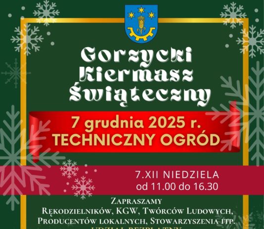 GORZYCKI KIERMASZ ŚWIĄTECZNY