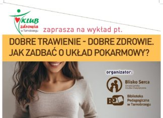 DOBRE TRAWIENIE – DOBRE ZDROWIE. WYKŁAD W BIBLIOTECE PEDAGOGICZNEJ