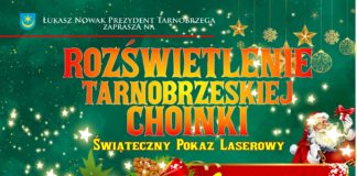 ROZŚWIETLENIE TARNOBRZESKIEJ CHOINKI
