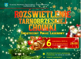 ROZŚWIETLENIE TARNOBRZESKIEJ CHOINKI