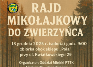RAJD MIKOŁAJKOWY Z PTTK “SIARKOPOL”