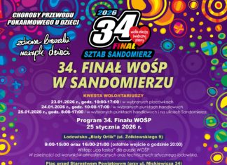 34. FINAŁ WOŚP W SANDOMIERZU
