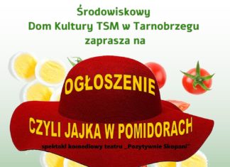 OGŁOSZENIE, CZYLI JAJKA W POMIDORACH