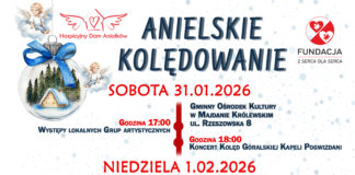 ANIELSKIE KOLĘDOWANIE DLA HOSPICYJNEGO DOMU ANIOŁKÓW W SKOWIERZYNIE
