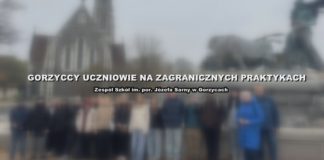 GORZYCCY UCZNIOWIE NA ZAGRANICZNYCH PRAKTYKACH