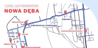 LINIA AUTOBUSOWA NOWA DĘBA