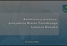 2026.02.19 – KONFERENCJA PRASOWA PREZYDENTA MIASTA TARNOBRZEGA ŁUKASZA NOWAKA