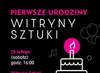 PIERWSZE URODZINY WITRYNY SZTUKI