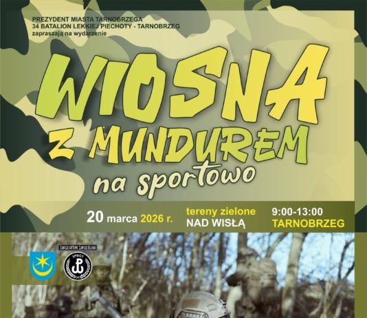 TARNOBRZEG: WIOSNA Z MUNUDREM NA SPORTOWO