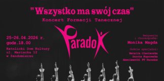 “WSZYSTKO MA SWÓJ CZAS” – SPEKTAKL TANECZNY FORMACJI PARADOX