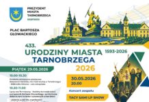 433. URODZINY MIASTA TARNOBRZEGA. ZOBACZ PROGRAM