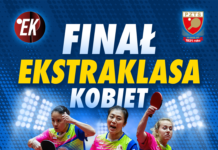 FINAŁ EKSTRAKLASY KOBIET W TENISIE STOŁOWYM