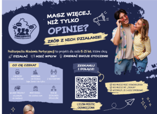 TRWA NABÓR DO PODKARPACKIEJ AKADEMII PARTYCYPACJI