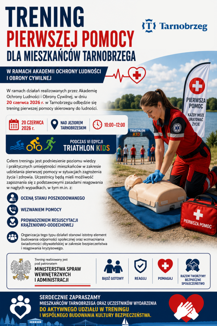 tenirng pierwszje pomocy