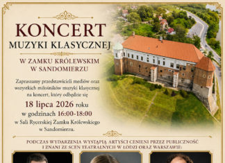 KONCERT MUZYKI KLASYCZNEJ W SANDOMIERZU