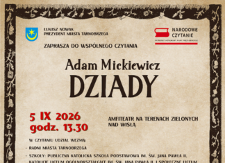 NARODOWE CZYTANIE “DZIADÓW”
