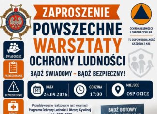 POWSZECHNE WARSZTATY OCHRONY LUDNOŚCI W OCICACH I ZAKRZOWIE