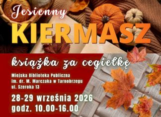 JESIENNY KIERMASZ “KSIĄŻKA ZA CEGIEŁKĘ”